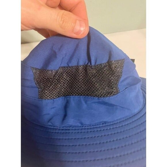 Hurley Small/Medium Beach Boonie Bucket Hat Air Vent Hiking Outdoors Cap Blue - Picture 6 of 6